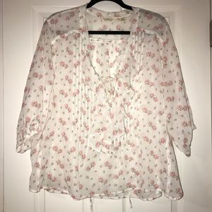 Denim & Supply Ralph Lauren Floral Peasant Top